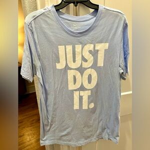 Nike Sky Blue 'Just Do It' Tee